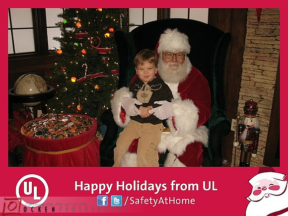 sitting w. Santa