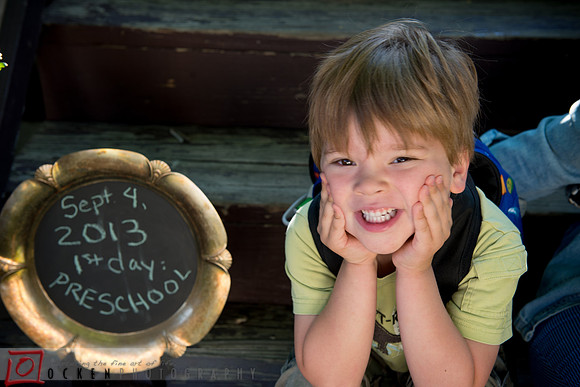 212-Evan's first day of pre-school