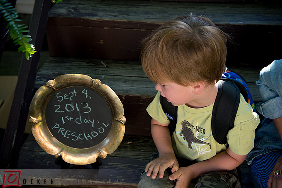 211-Evan's first day of pre-school