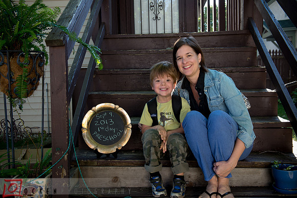 210-Evan's first day of pre-school