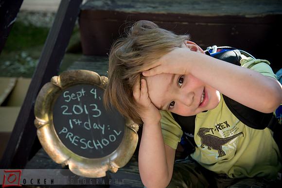 215-Evan's first day of pre-school