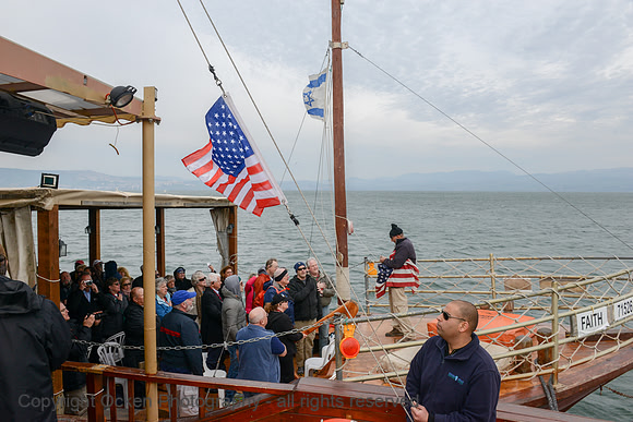 1645 Service on the Sea of Galilee