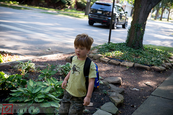 221-Evan's first day of pre-school