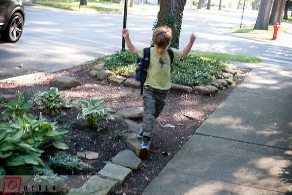 219-Evan's first day of pre-school
