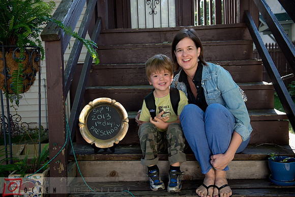 208-Evan's first day of pre-school