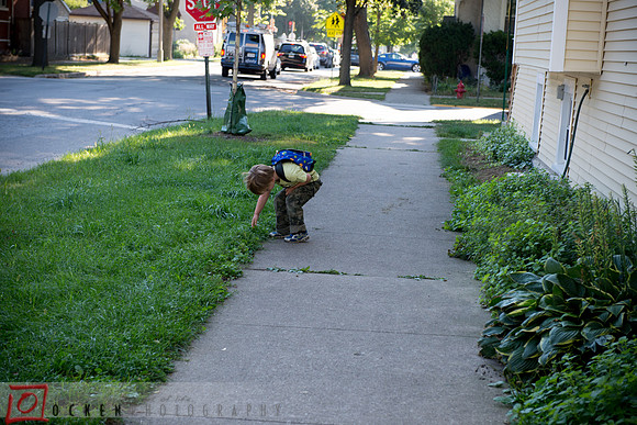 218-Evan's first day of pre-school